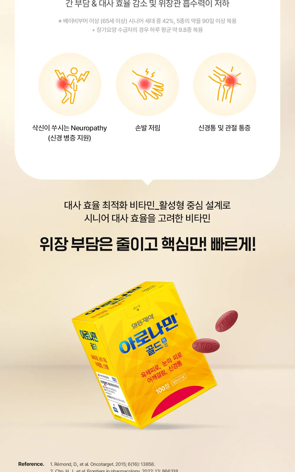 아로나민골드원정 상세 설명