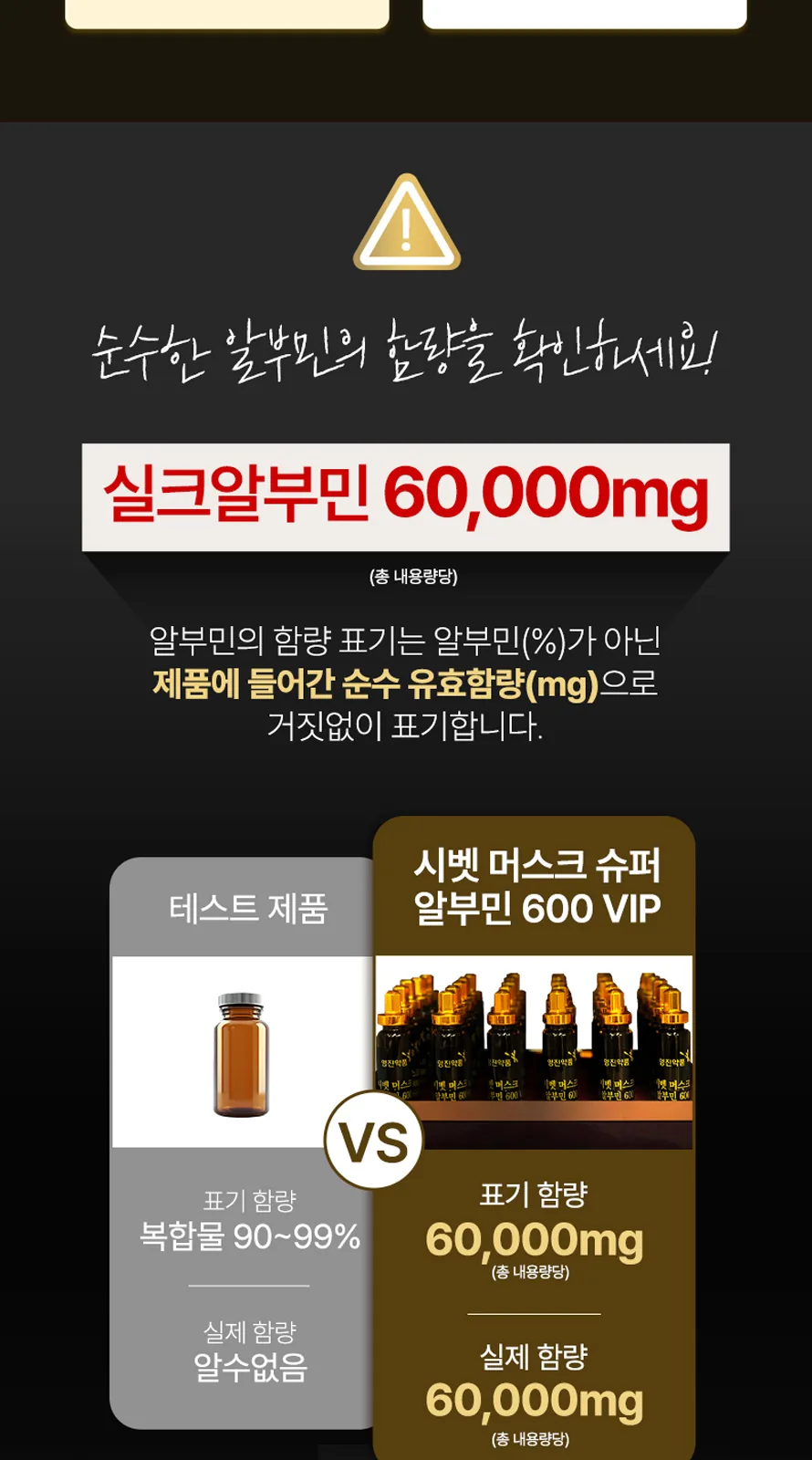 융모 알부민 7000 + 시벳 머스크 슈퍼알부민 600 VIP 상세 설명