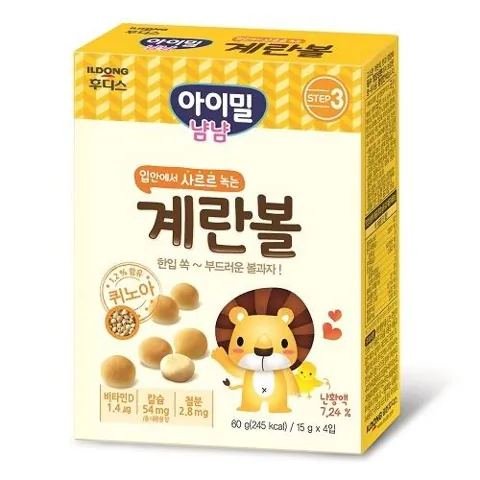 일동후디스 계란볼 제품 사진