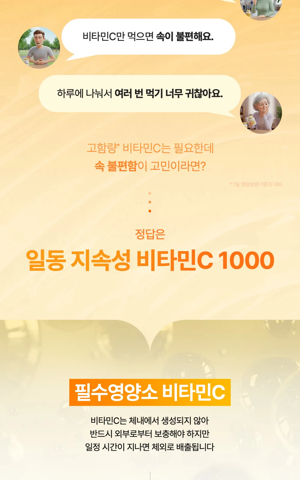 일동 지속성 비타민C 1000mg 상세 설명