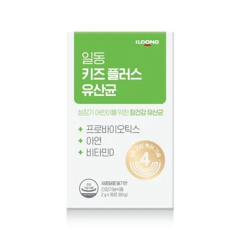 일동 키즈 플러스 유산균 30포(30일분) 제품 사진