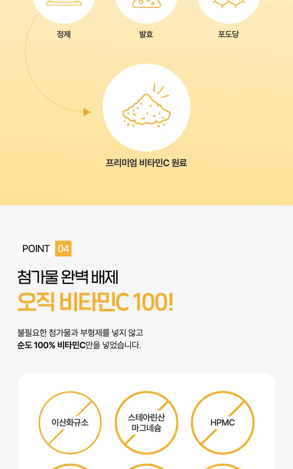 일동 하이퍼 비타민C 3000mg 80포 상세 설명