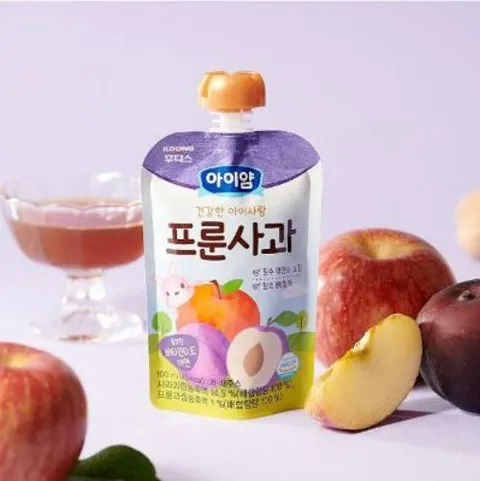 일동후디스 아이얌 건강한 아이사랑 프룬사과 제품 사진