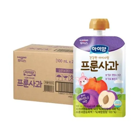 일동후디스 아이얌 건강한 아이사랑 프룬사과 세트 제품 사진