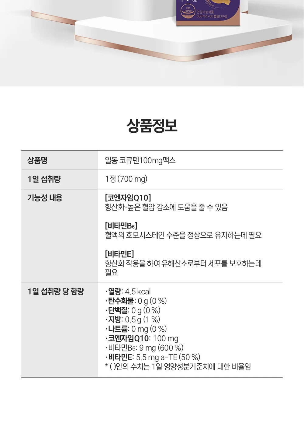 코큐텐 100MG 맥스 (P) 상세 설명