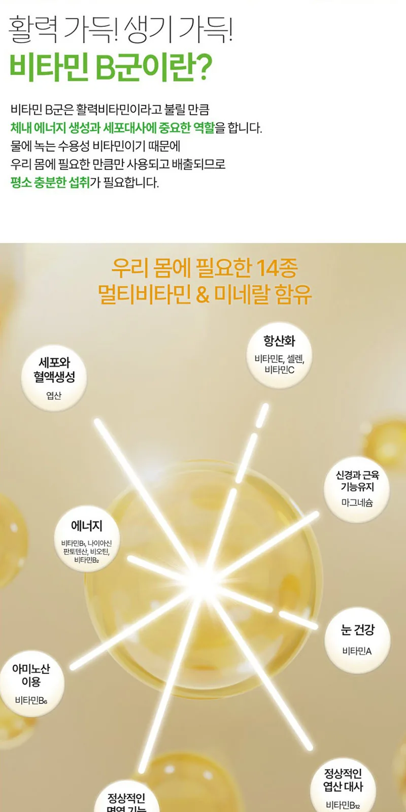일동생활건강 멀티맥스비타14 종합비타민 1박스60정 상세 설명