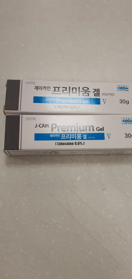 제이카인 프리미움 겔 정면 포장