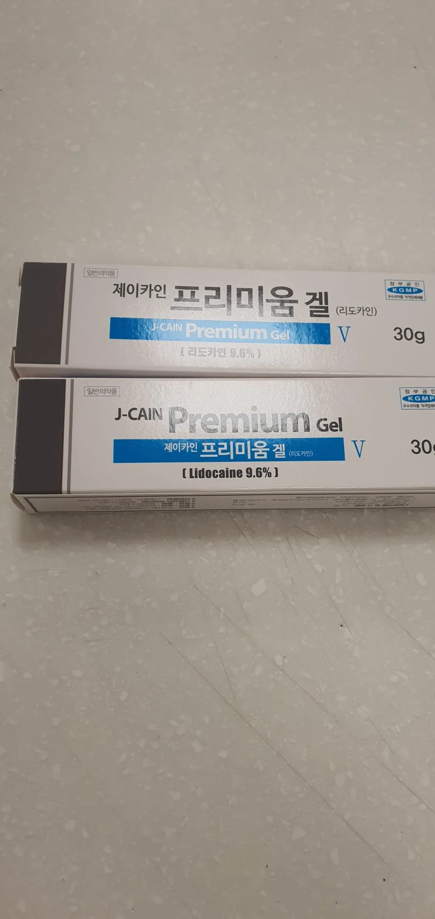 제이카인 프리미움 겔 정면 포장