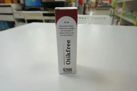 오틱프리 포장 정면 (Cipla Otikfree)