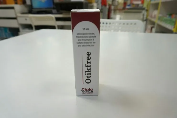 오틱프리 포장 정면 (Cipla Otikfree)